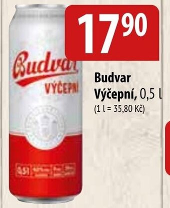 Bala Budvar Výčepní, 0,5 L nabídka