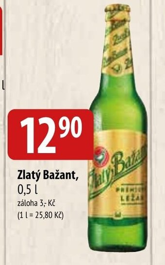 Bala Zlatý Bažant, 0,5 L nabídka