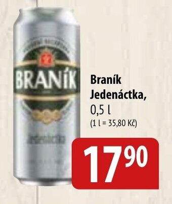 Bala Branik Jedenáctka, 0,5 L nabídka