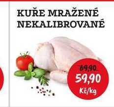 RABBIT řeznictví Kuře mražené nekalibrované 1kg nabídka