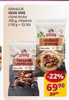 Flop Sous vide různé druhy 300 g nabídka