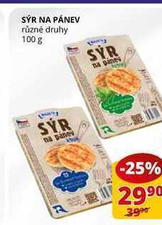 Flop Sýr na pánev různé druhy 100 g nabídka
