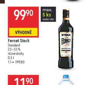 Globus Fernet stock nabídka