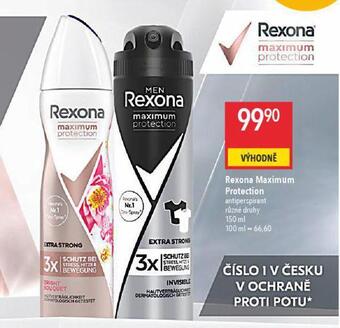 Globus Rexona deodorant nabídka