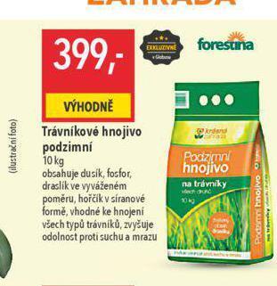 Globus Trávníkové hnojivo nabídka