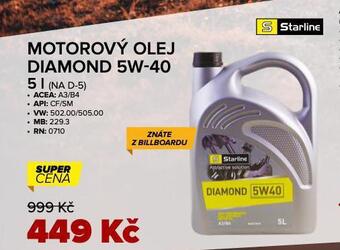Auto Kelly Motorový olej diamond 5w-40 nabídka