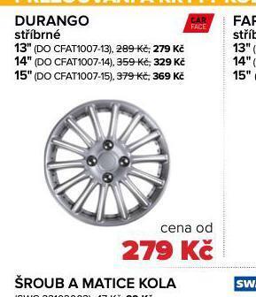 Auto Kelly Kryty kol durango 15 nabídka