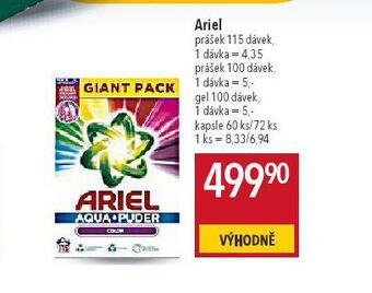 Globus Ariel prací prostředek nabídka