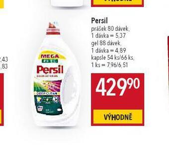 Globus Persil prací prostředek nabídka