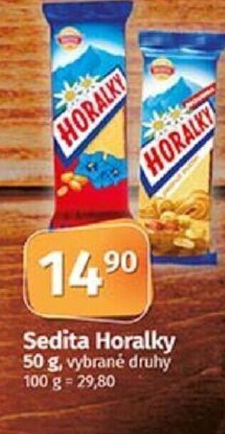 COOP TIP Sedita Horalky 50 g nabídka