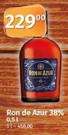 Ron de Azur 38% 0.5 L