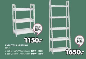 JYSK KNIHOVNA HERNING nabídka