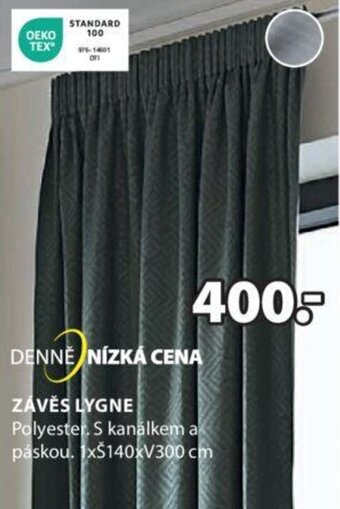 JYSK ZÁVĚS LYGNE nabídka
