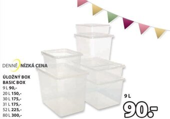 JYSK ÚLOŽNÝ BOX BASIC BOX nabídka