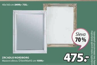 JYSK ZRCADLO NORDBORG nabídka
