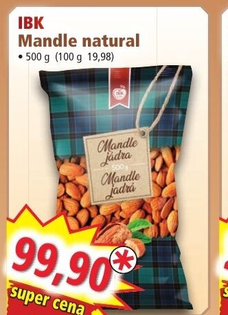 Norma IBK Mandle natural nabídka
