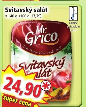 Norma Svitavský salát nabídka
