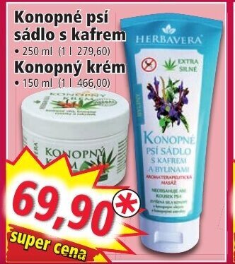 Norma Konopné psí sádlo s kafrem nabídka