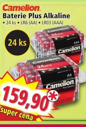 Norma Camelion Baterie Plus Alkaline nabídka