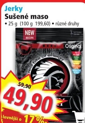 Norma Jerky Sušené maso nabídka