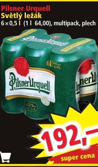 Norma Pilsner Urquell Světlý ležák nabídka