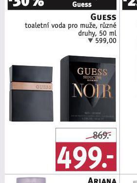 Rossmann Guess toaletní voda nabídka
