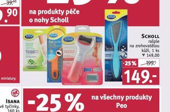 Rossmann Scholl rašple na zrohovatělou kůži nabídka