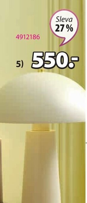 JYSK STOLNÍ LAMPA MARKUS nabídka