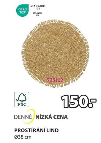 JYSK PROSTÍRÁNÍ LIND nabídka