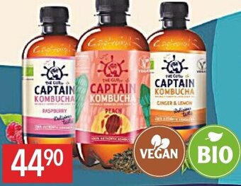 Globus Captain Combucha BIO Kombucha nabídka