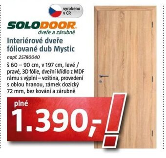 Bauhaus Interiérové dveře fóliované dub Mystic nabídka