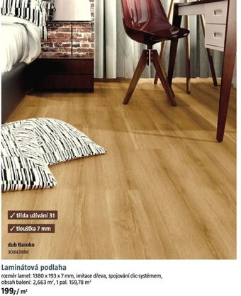 Bauhaus Laminátová podlaha nabídka