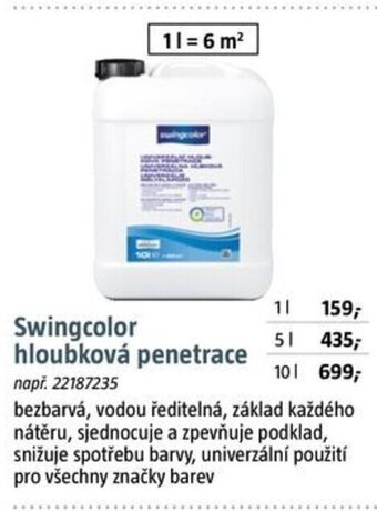 Bauhaus Swingcolor hloubková penetrace nabídka