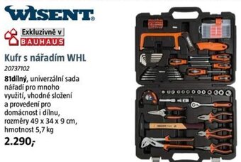 Bauhaus Kufr s nářadím WHL nabídka