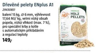 Bauhaus Dřevěné pelety ENplus A1 nabídka