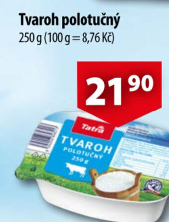 CBA Tvaroh polotučný nabídka