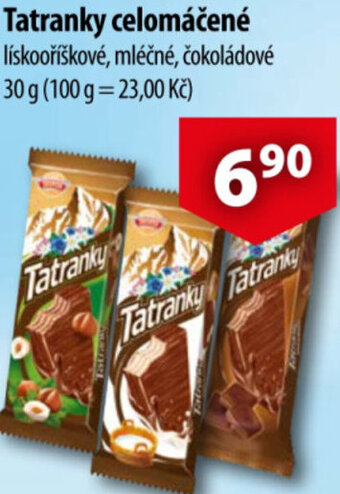CBA Tatranky celomáčené nabídka