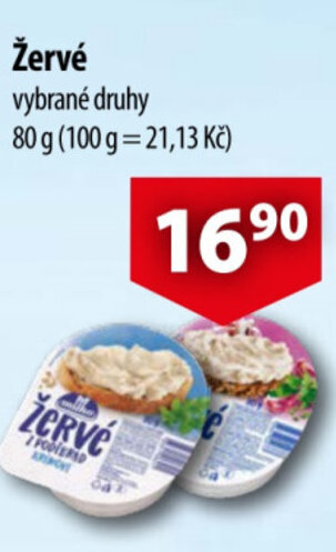 CBA Žervé nabídka