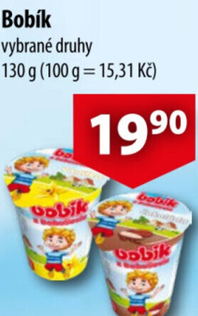 CBA Bobík nabídka