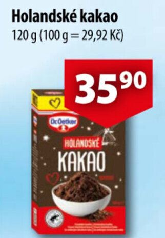 CBA Holandské kakao nabídka