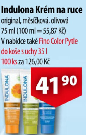 CBA Indulona Krém na ruce nabídka