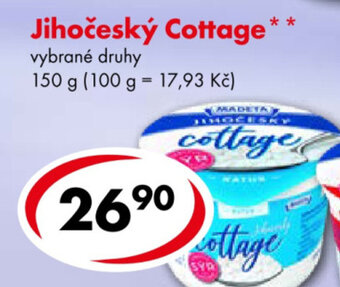 CBA Jihočeský Cottage nabídka