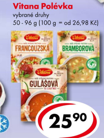 CBA Vitana Polévka nabídka
