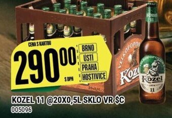 Tamda Foods KOZEL 11 20X0,5L SKLO VR $C nabídka