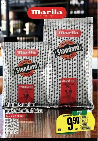 Tamda Foods Marila Standard pražená mletá káva nabídka