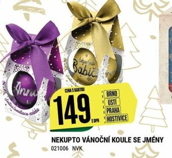 Tamda Foods NEKUPTO VÁNOČNÍ KOULE SE JMÉNY nabídka