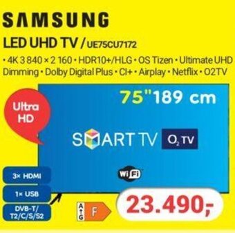 Planeo Elektro SAMSUNG LED UHD TV/UE75CU7172 nabídka