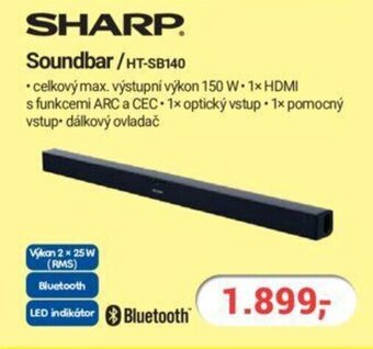 Planeo Elektro SHARP Soundbar /HT-SB140 nabídka