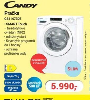 CANDY Pračka CS4 1072DE