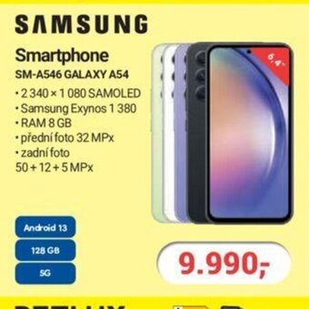 Planeo Elektro SAMSUNG Smartphone SM-A546 GALAXY A54 nabídka